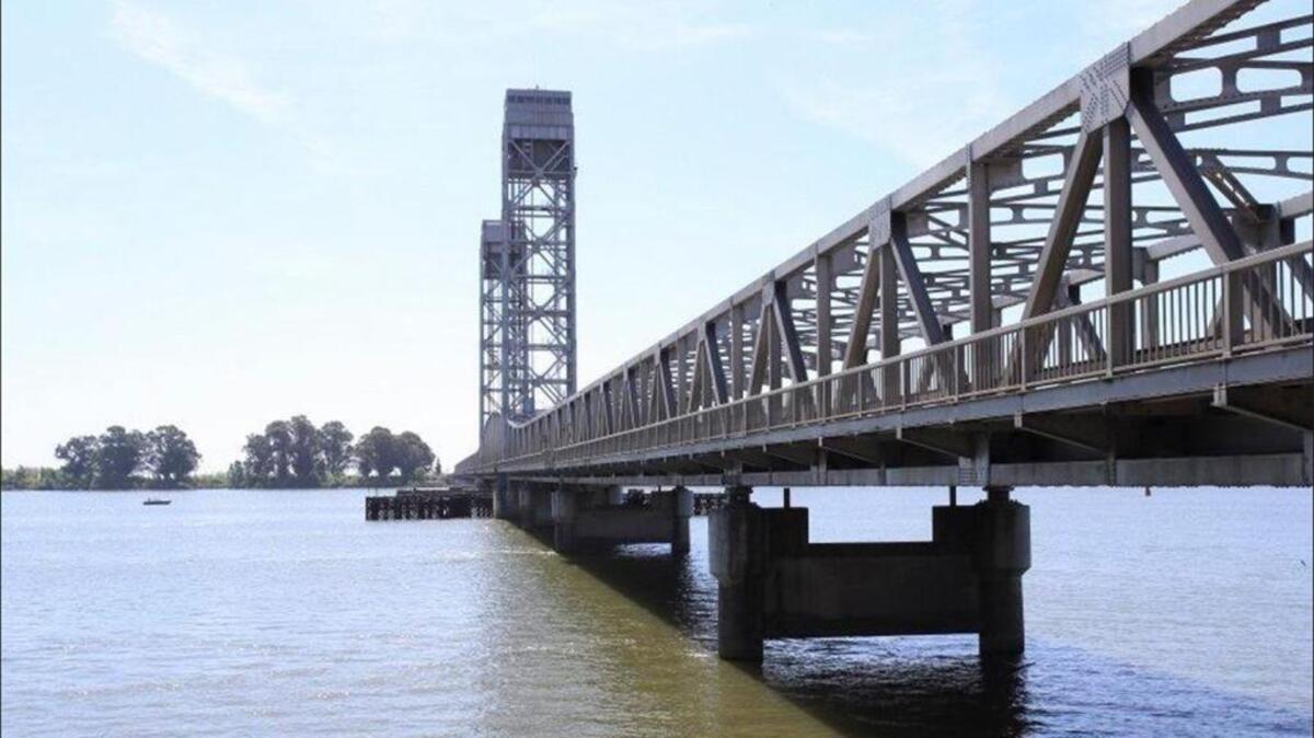 The state Department of Transportation has announced that it will be performing mandatory inspections of the Rio Vista Bridge on Wednesday.