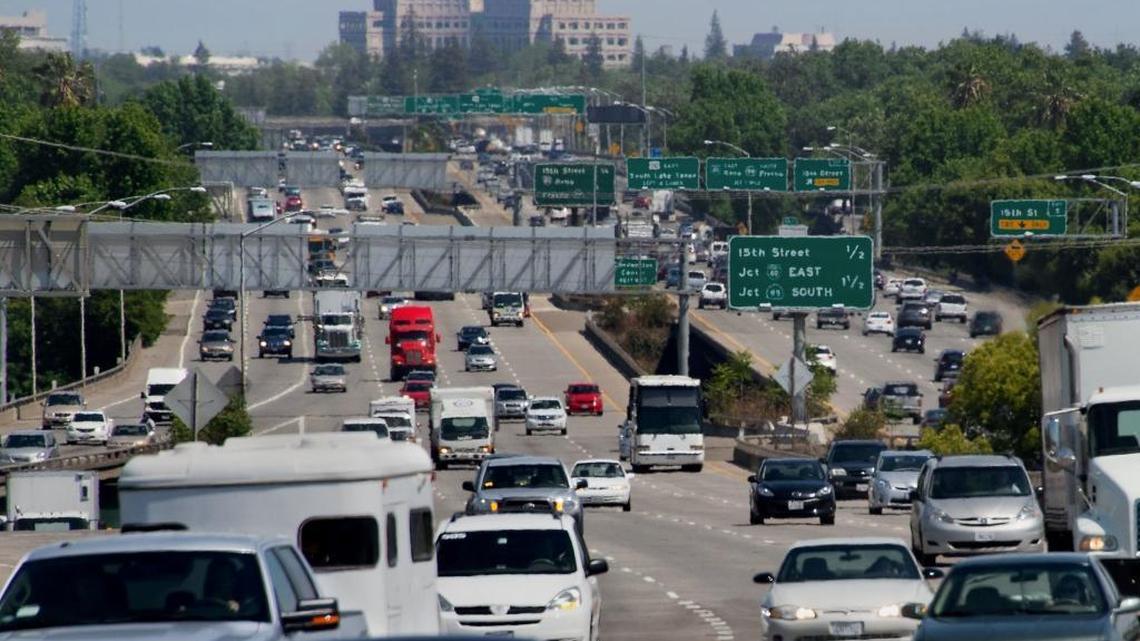 Caltrans wants to add carpool lanes to the W/ X freeway. Environmentalists are suing to stop.