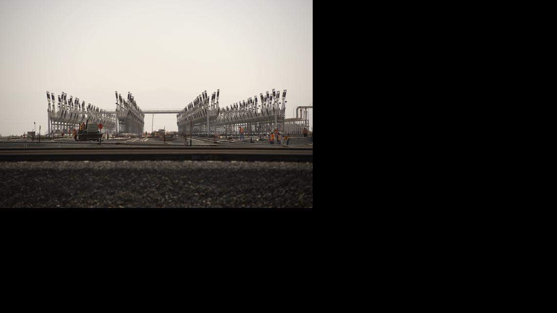 
Environmentalists say the Plains All American crude oil transfer station in Kern County was approved illegally. The facility near Taft imports oil on trains that travel through Sacramento.
