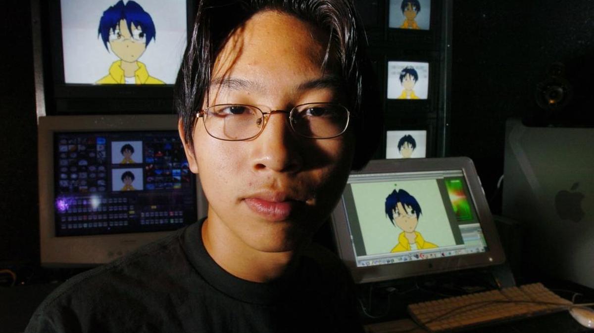 Andrew Cheng, then a Center High School student, is one of thousands of area youths who have displayed their movies at Tower of Youth film showcase. The showcase screened his 2004 short film “Sketch Book Crush.”