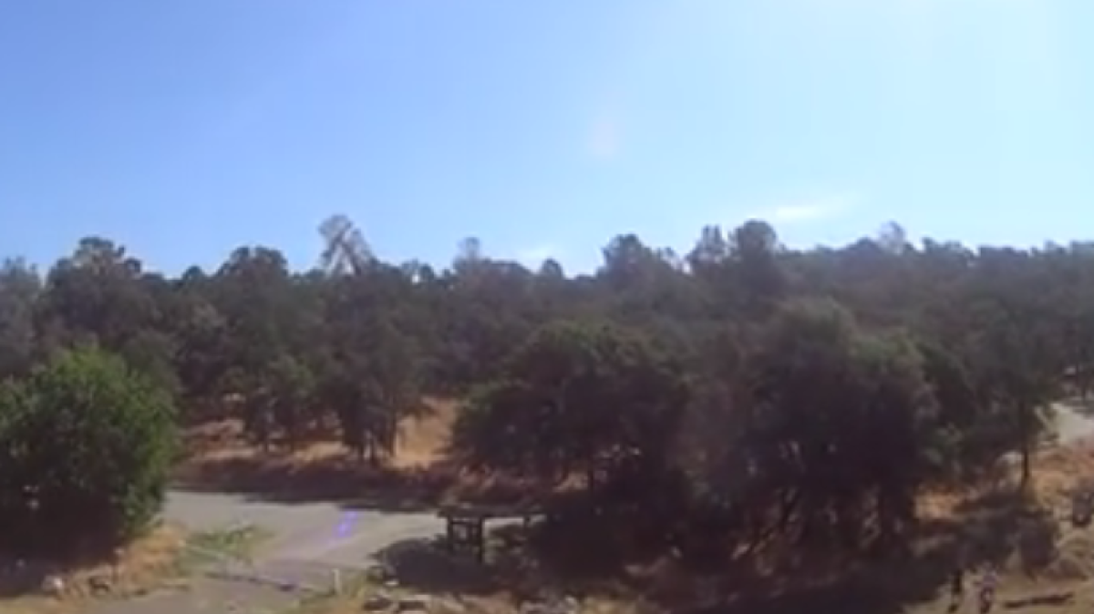 
An image from the drone video.
