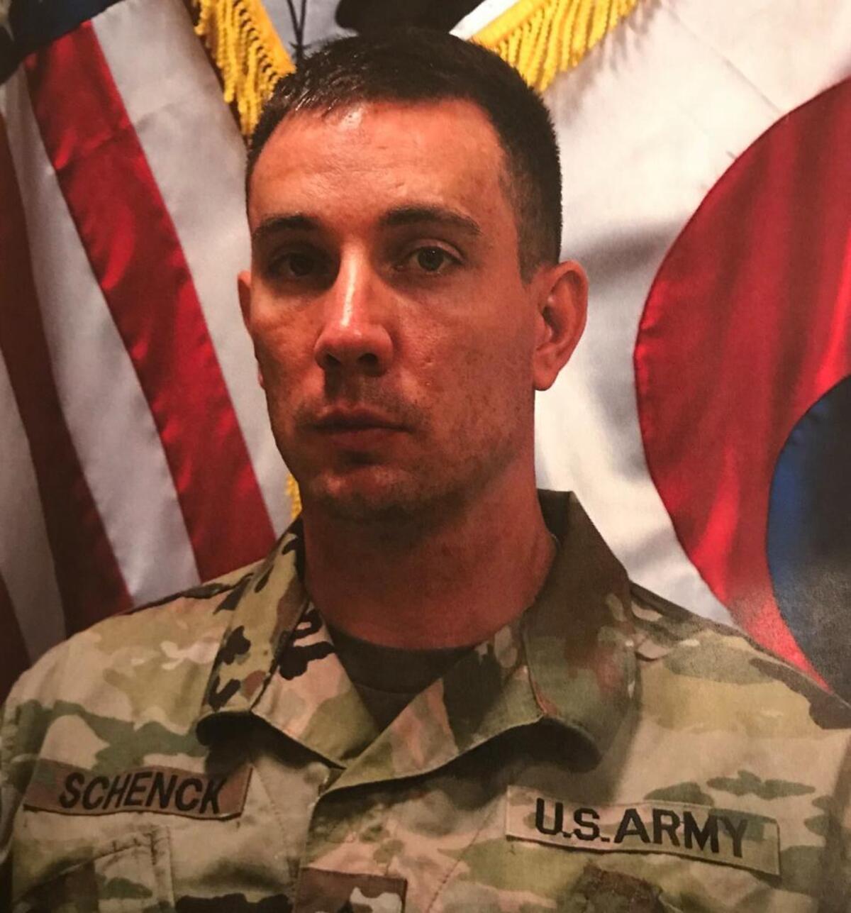 Sgt. Eric Schenck graduated from El Dorado High School and lived in Placerville.
