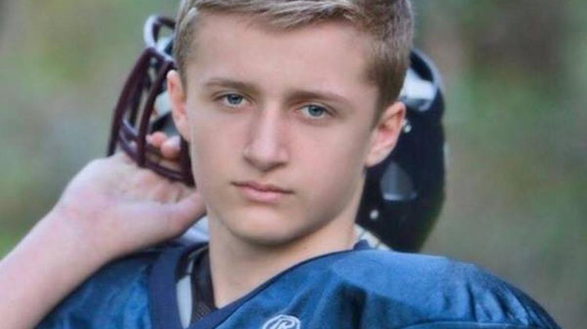 
Nick Brown, a junior varsity football player at Union Mine High School, was one of two players who collapsed after a Friday night game. He remained hospitalized Tuesday in critical condition after undergoing emergency brain surgery Friday night.  
