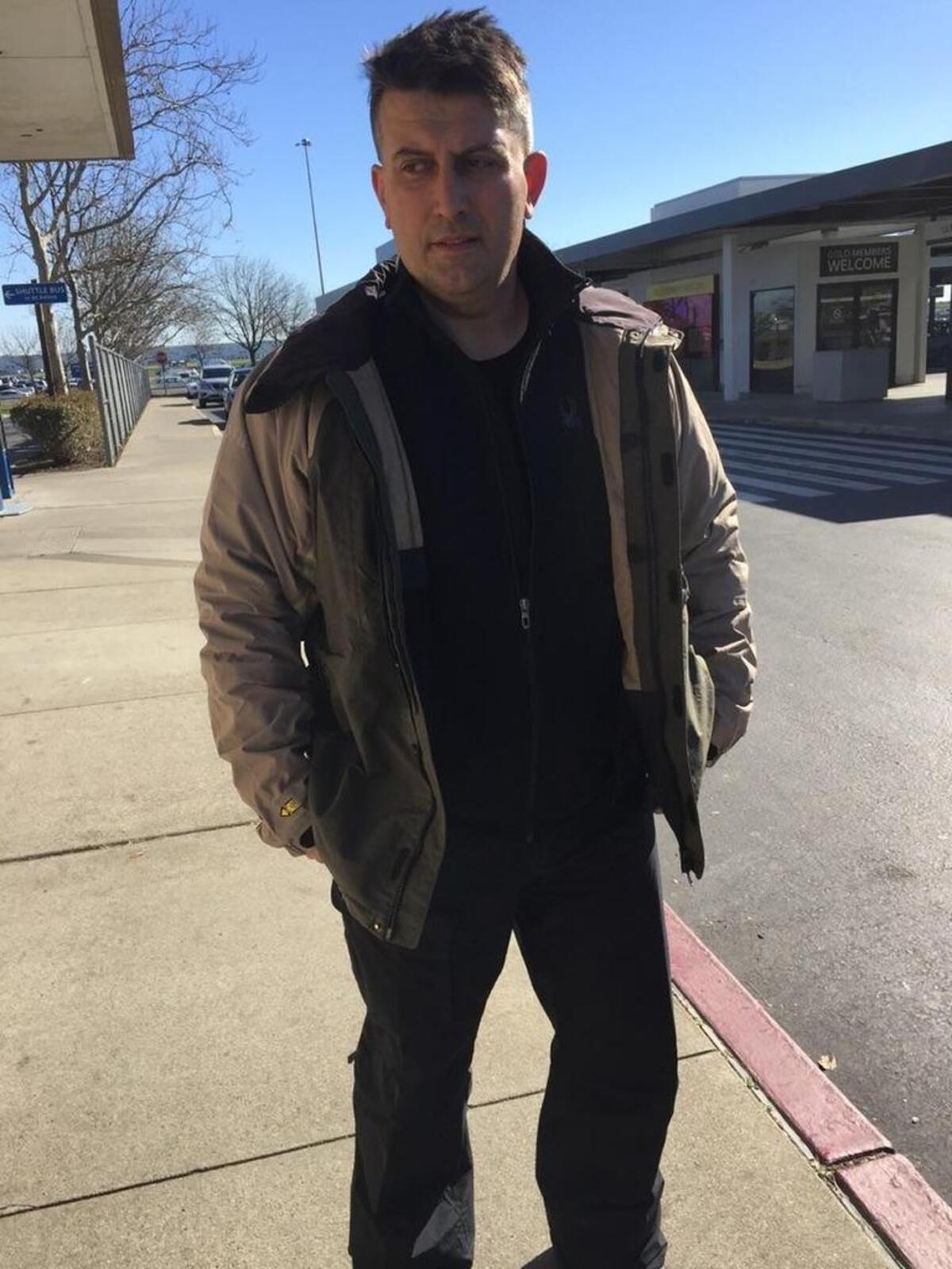 Constantinos “Danny” Filippidis, 49, after being found by Sacramento County Sheriff’s deputies.
