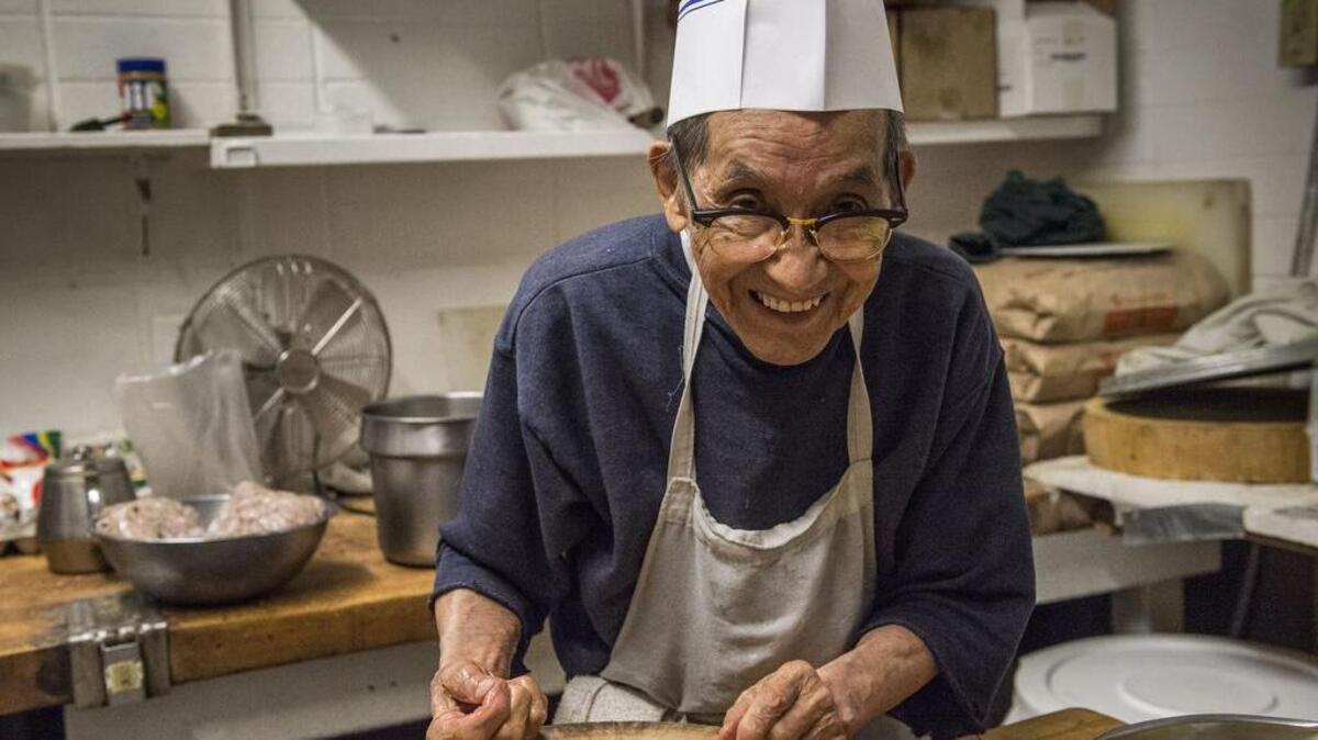 Chew Lam, owner of King’s Restaurant, finishes up some of the prep work for the restaurant early Friday, October 27, 2017. Lam who is now 93-years-old said he’s grown a little slower on his feet and has been asked by his children to close down the West Sacramento restaurant that he has owned for 47 years.