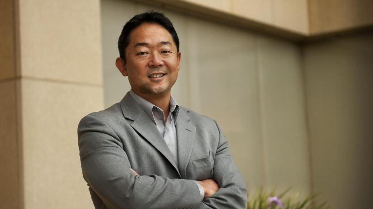 Dr. H. Kit Miyamoto is the President and CEO of Miyamoto International, Inc. He is an earthquake/ structural engineer who works on disaster relief projects including in Japan, Haiti, Turkey, New Zealand, Nepal and Ecuador. The firm, with 20 offices worldwide, performs earthquake engineering and disaster mitigation, response and recovery. He is pictured in front of the ziggurat building in West Sacramento, which he retrofitted for increased seismic safety. May 31, 2011 