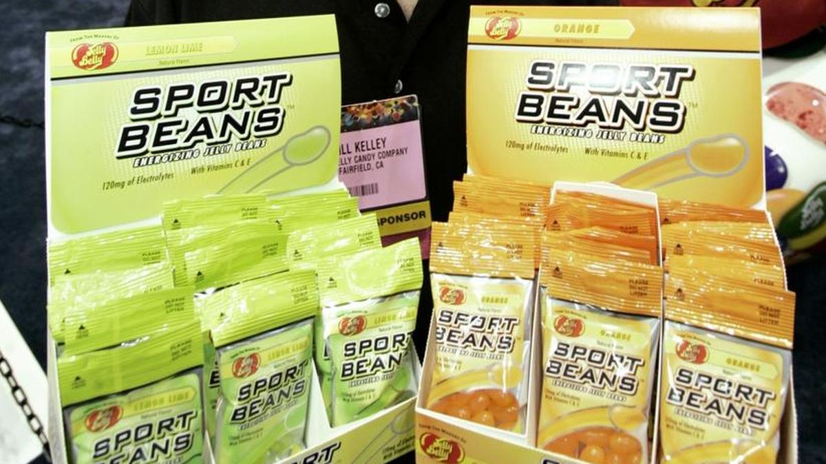 Jelly Belly’s Sport Beans are seen in this 2005 file photo. A woman sued the company over the sugar content in the beans. The lawsuit topped the Institute for Legal Reform’s annual Most Ridiculous Lawsuits list.