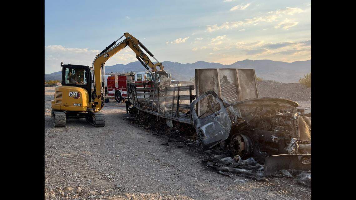 This vehicle fire marks the fourth such on Towne Pass in the past year, rangers said.