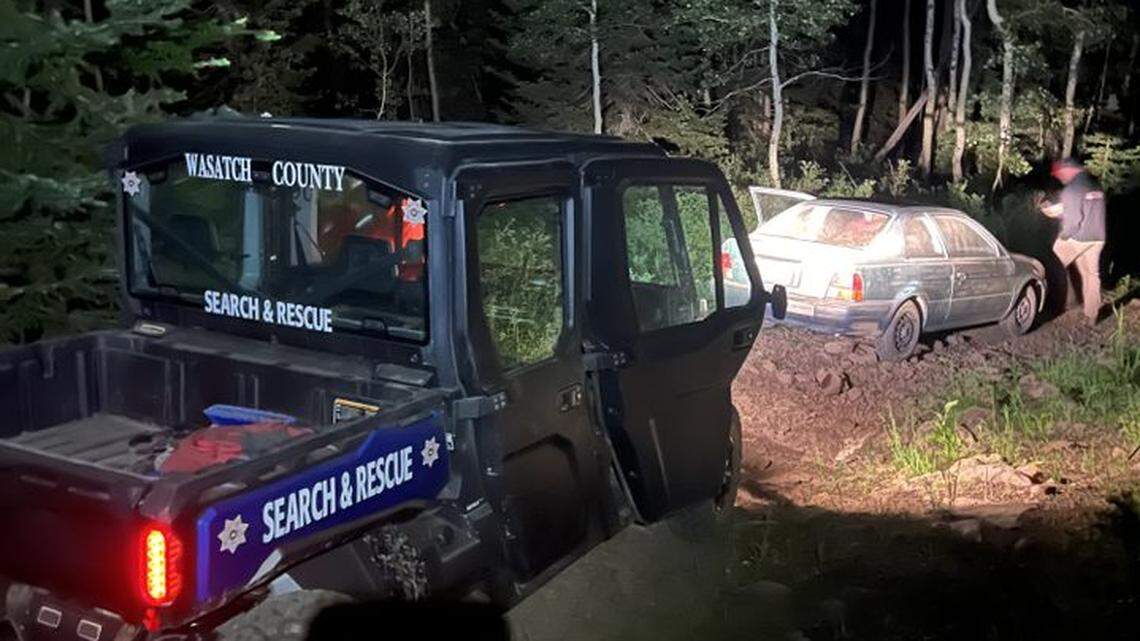 A 23-year-old driver following a Google shortcut ended up stranded on Strawberry Peak, Utah rescuers say.