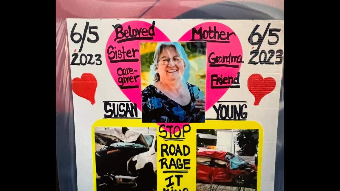 Susan Young, 61, died from her injuries, prosecutors said.