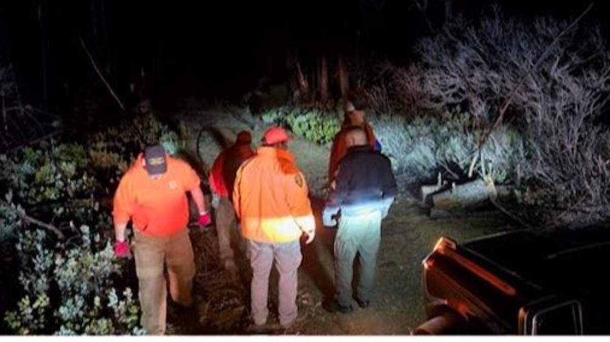 The brothers were stranded after their SUV got stuck in a low-water crossing, Glen County deputies said.