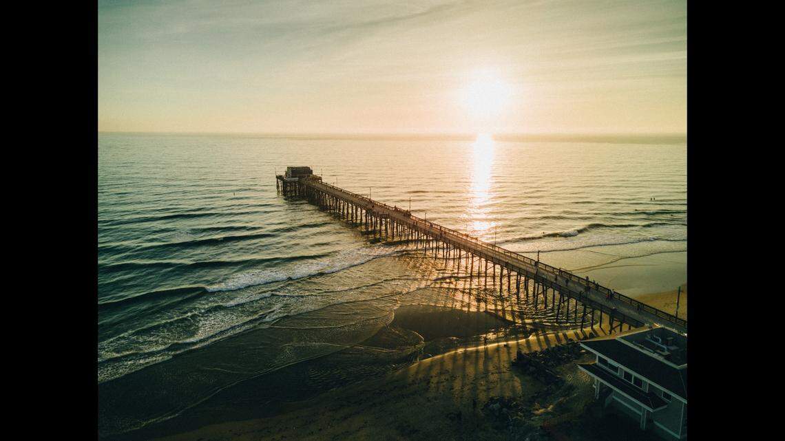 A boat was completely stopped off the coast of Newport Beach when a massive creature gifted onlookers with an “incredible moment.”