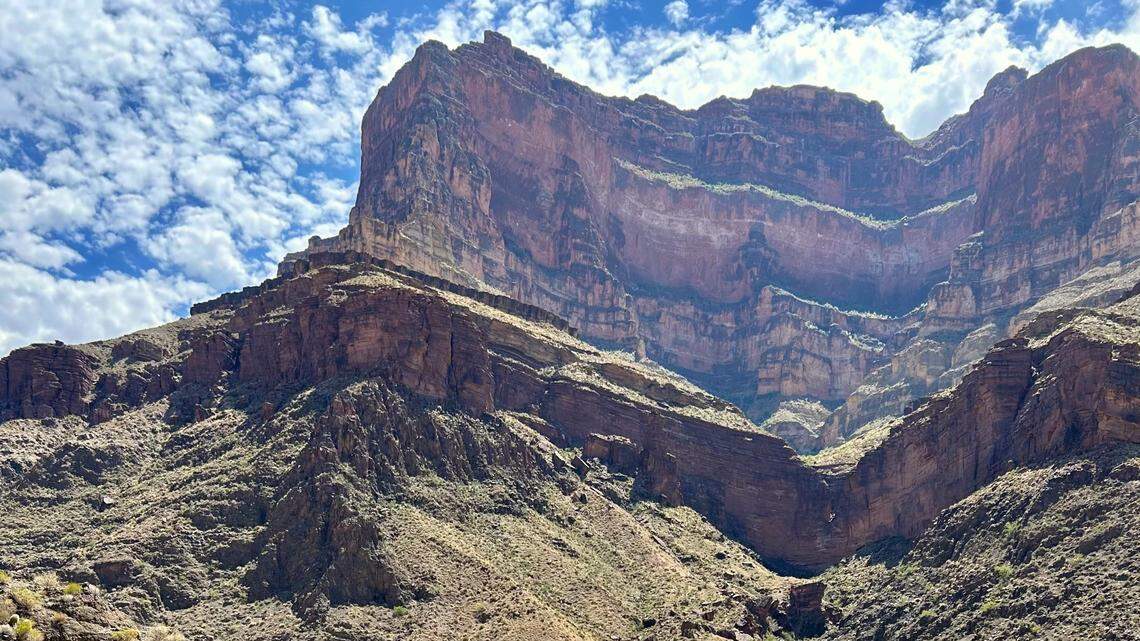 The Colorado River near Thunder River Trail is pictured. A backpacker died in the Grand Canyon National Park while on a multi-day trip, officials said.