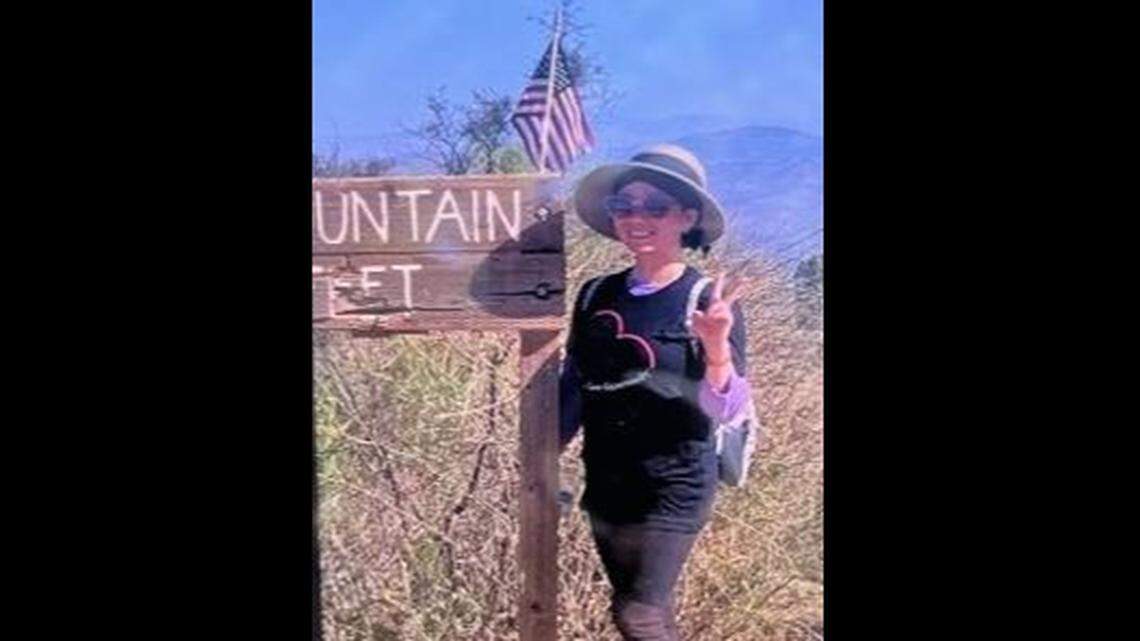 A 50-year-old woman is missing after separating from her hiking group during a Southern California heat wave, police say.