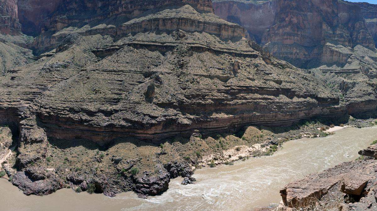 This photo shows the Colorado River, near mile marker 137 in the Grand Canyon National Park. A man was found dead in this area while on a river trip.