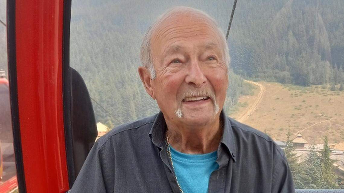 Larry Hendrickson, 92, fell down an embankment and spent the night in freezing cold near Baker City, Oregon police say.
