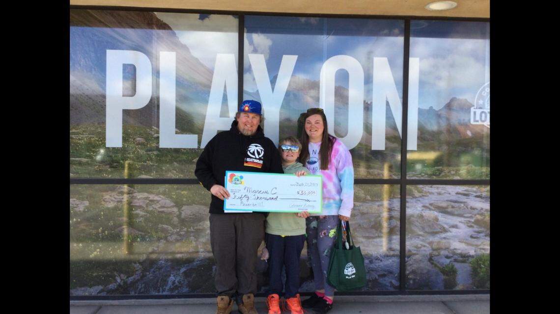 The Colorado man waited for a “big reveal” to tell his family how much he had won on a Powerball ticket, lottery officials say.