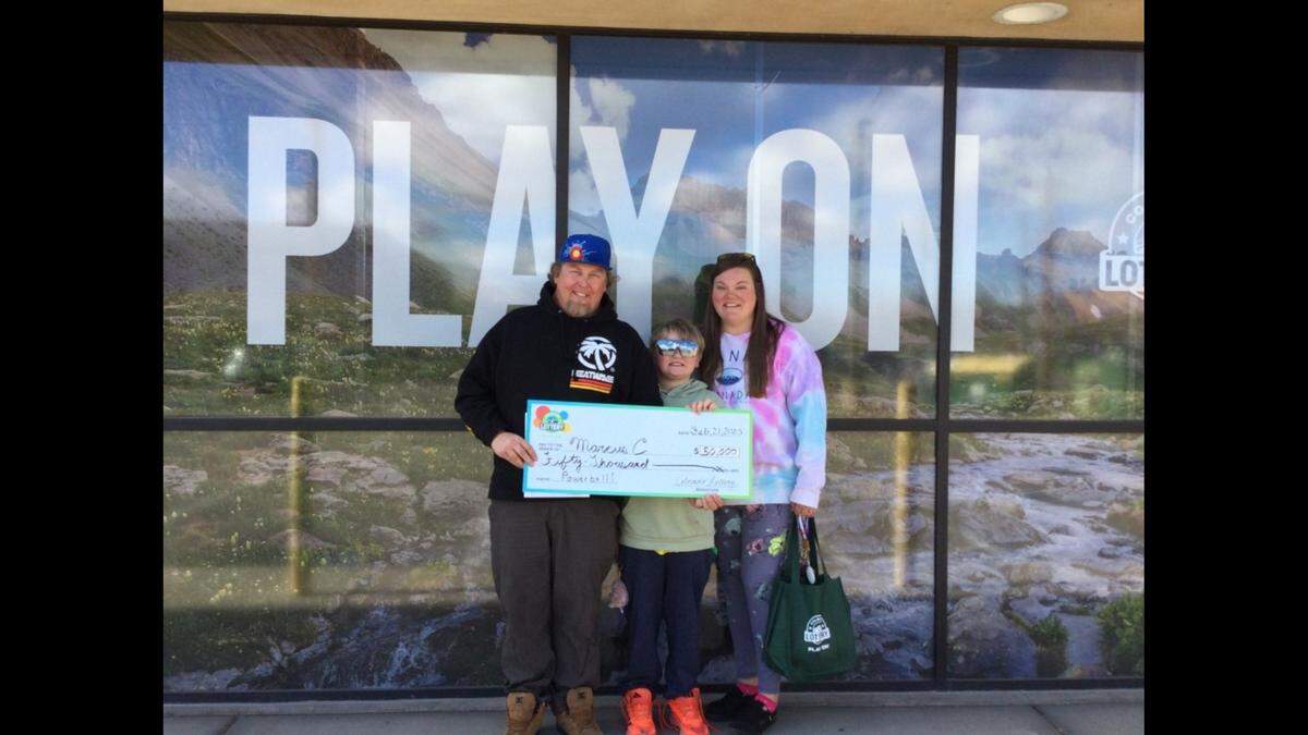 The Colorado man waited for a “big reveal” to tell his family how much he had won on a Powerball ticket, lottery officials say.