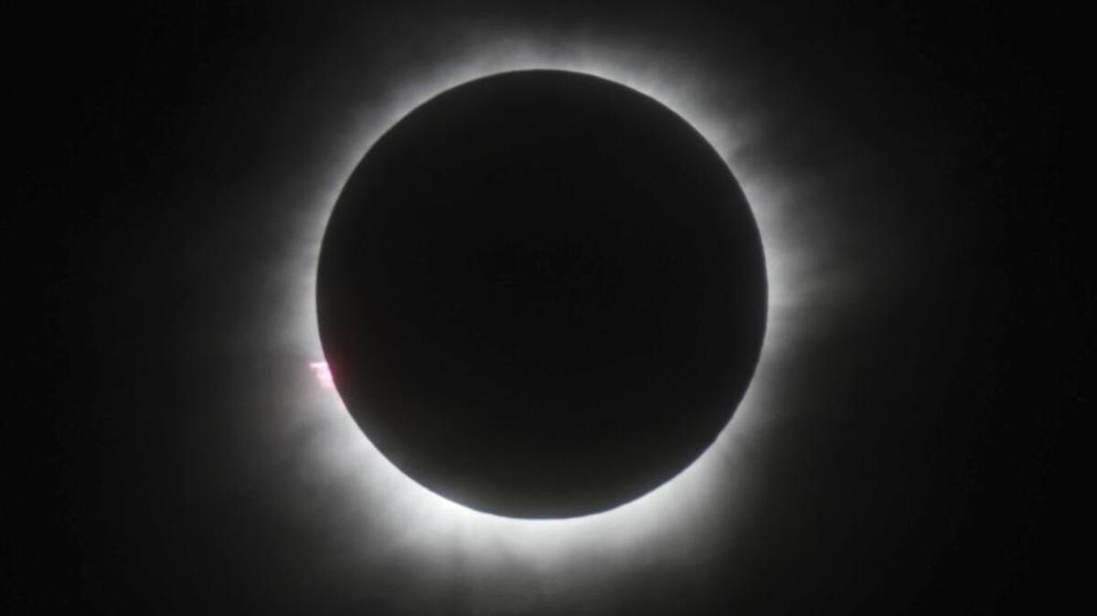 A total solar eclipse in Belitung, Indonesia in 2016. The continental United States will experience a total solar eclipse Aug. 21, the first since 1918.