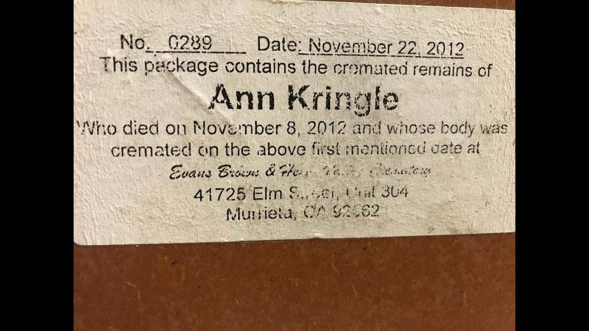 After a box of cremated remains was found off an Arizona trail, deputies are trying to return it to family, according to a sheriff’s office.