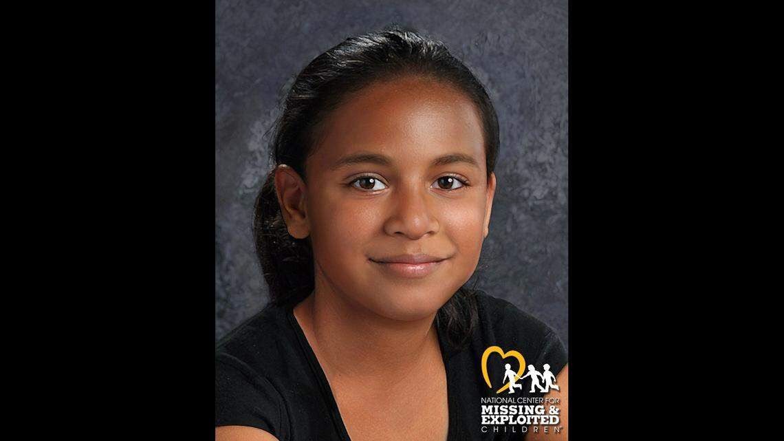 An age-progression photo shows what Arianna Fitts, who vanished in 2016 at the age of 2, might look like today at age 11.