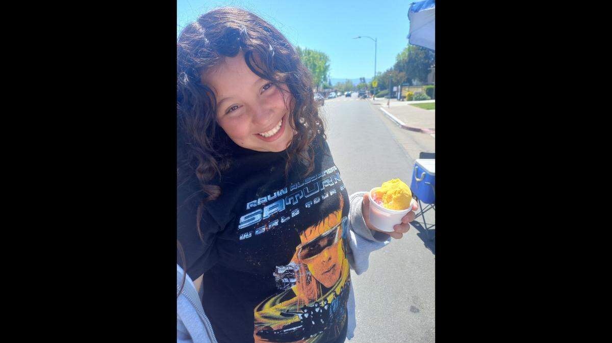 An 11-year-old girl died after getting stuck in a creek as others tried to save her, California deputies said.