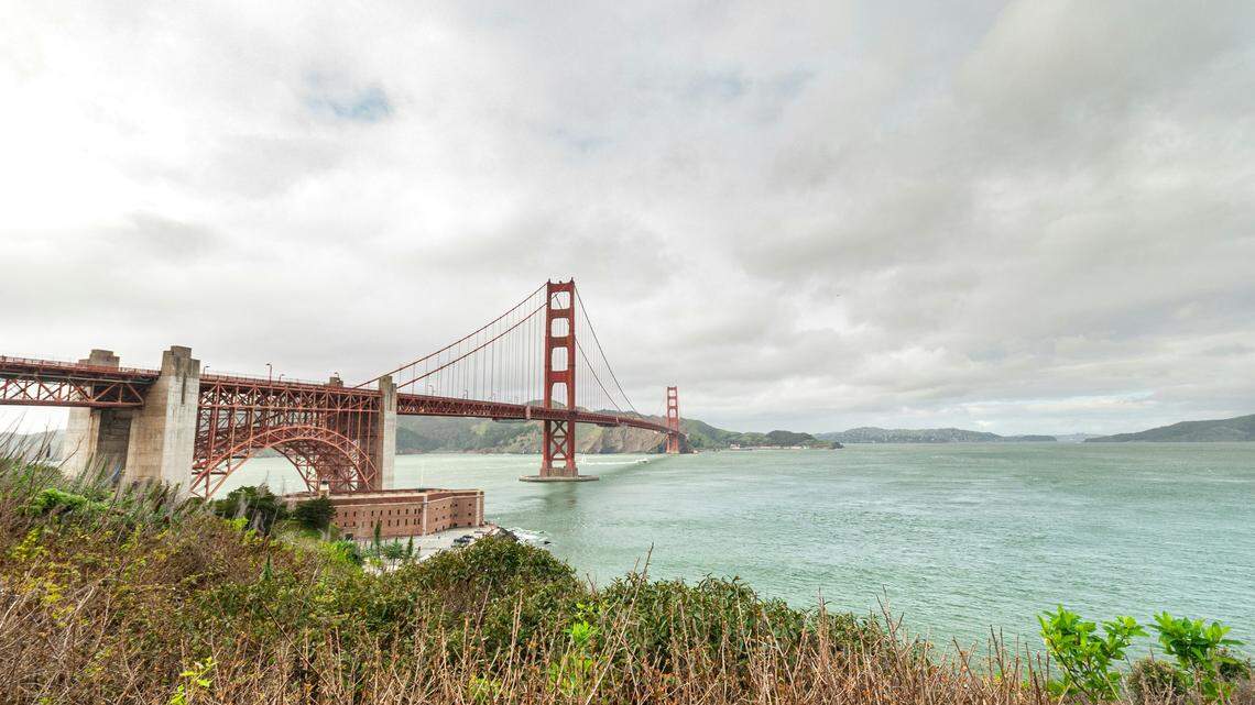 The Golden Gate Bridge in San Francisco