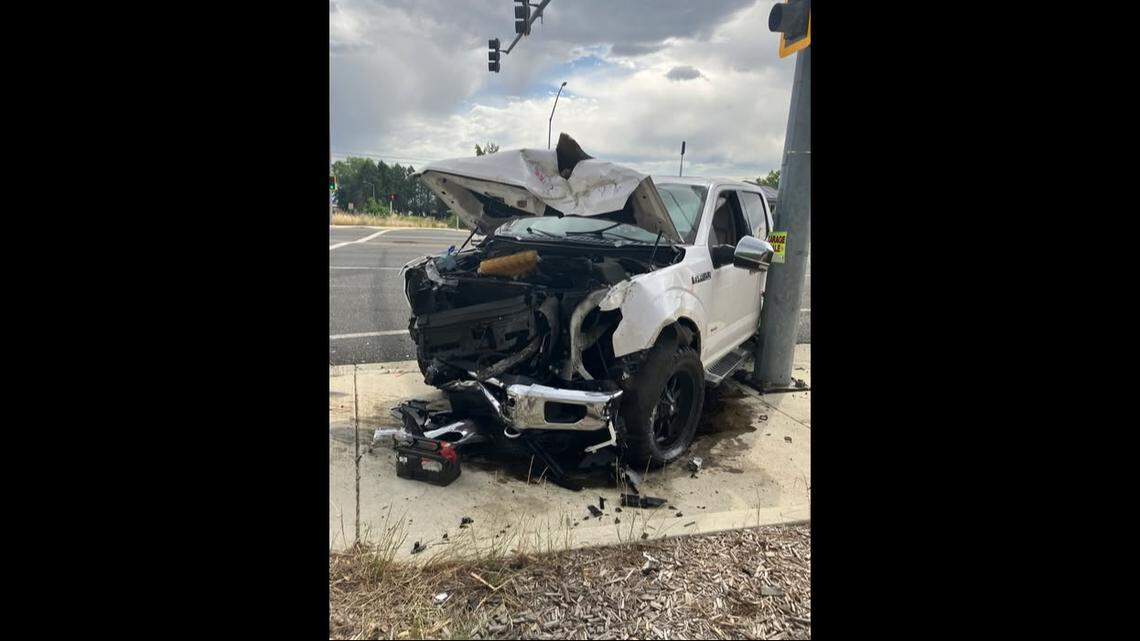 Millner and the motorcyclist “reached speeds in excess of 100 MPH and failed to stop at multiple red lights as they drove from Redding to Anderson,” the Anderson Police Department said.