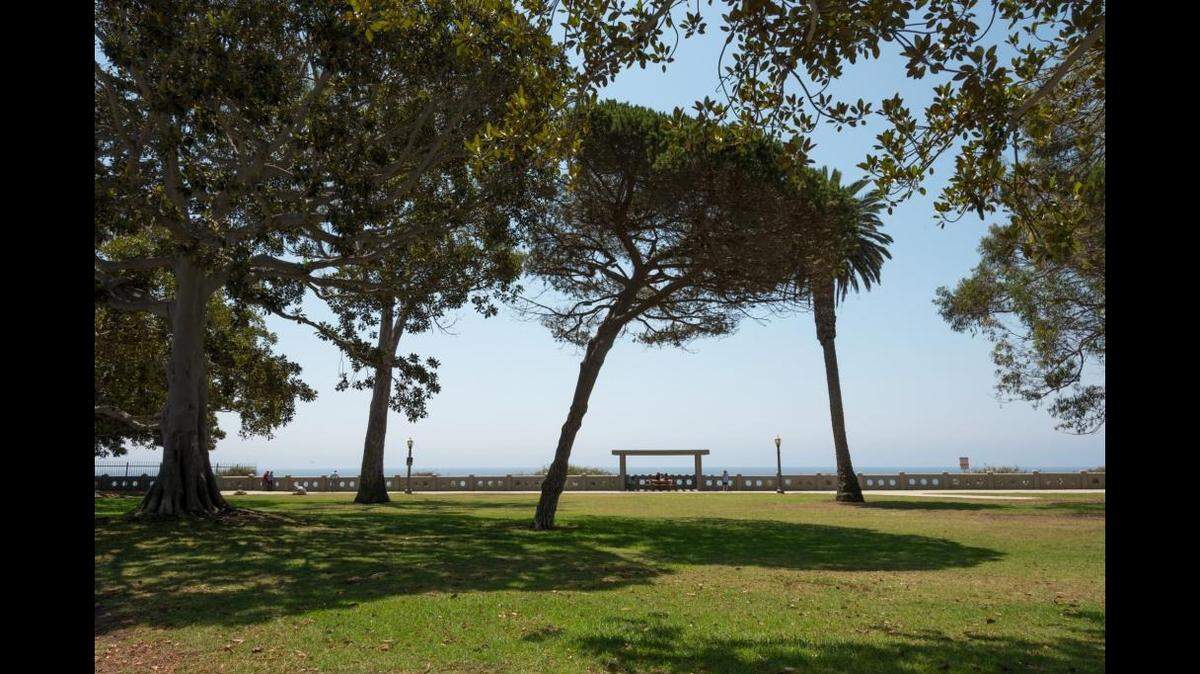 The man was found dead on cliffs below Point Fermin Park, police say.