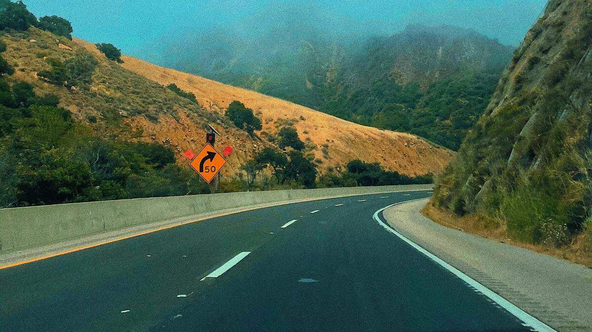 A driver crashed a luxury car while on Highway 9 (not pictured) near Santa Cruz, officers said.