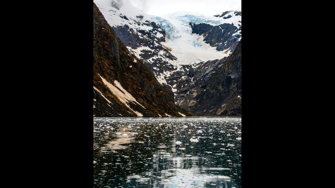 The cliff was beyond an “Exit Creek Prohibited Visitor Use Zone” closure sign, rangers said.