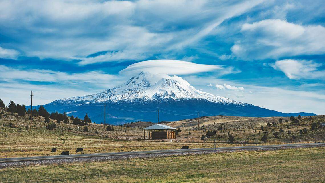 A climber hit by an avalanche on Mount Shasta required rescue for a broken leg, California sheriff’s officials say.