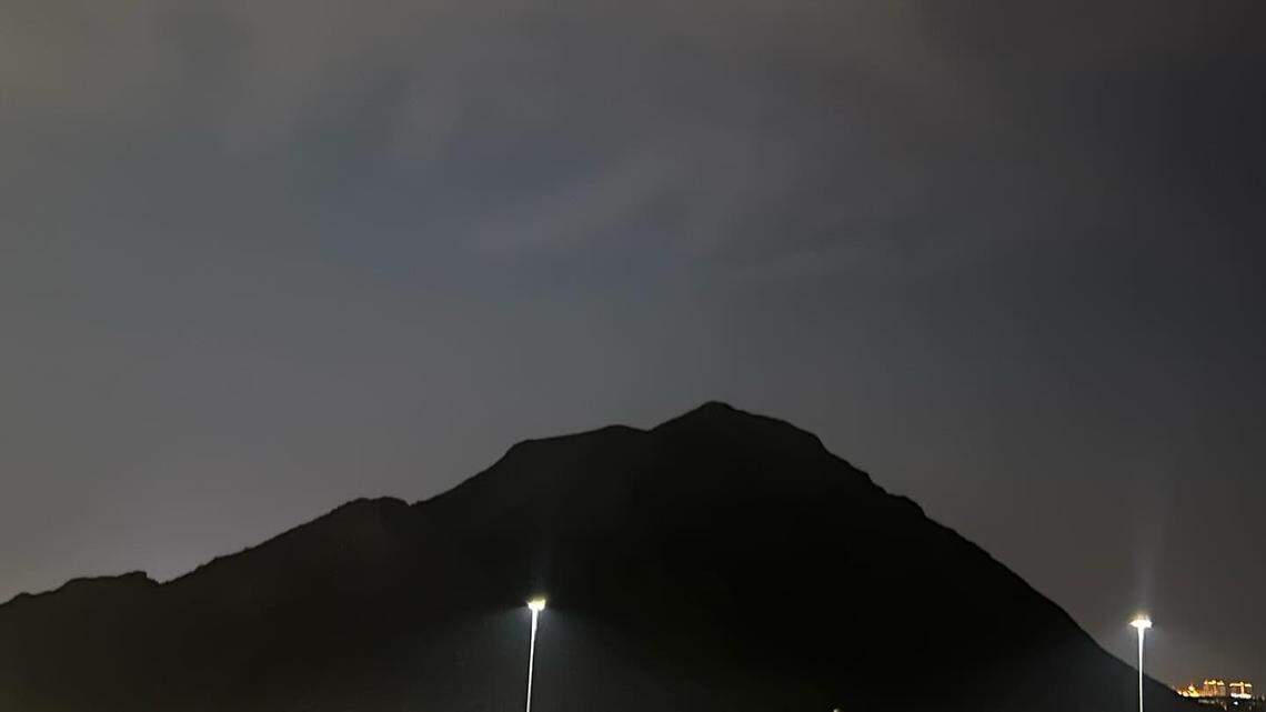 A hiker got lost on a Las Vegas mountain and was rescued in the dark.