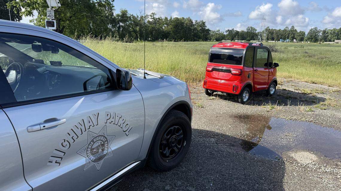Officer pulls over miniature vehicle in California. ‘How many clowns got out?’