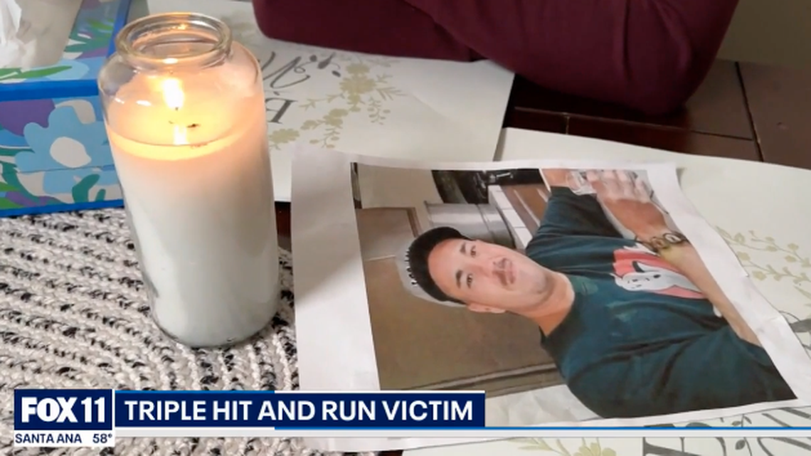 A family is mourning Francisco Garcia, 41, who was hit and killed by three hit-and-run drivers in Pacoima, California.