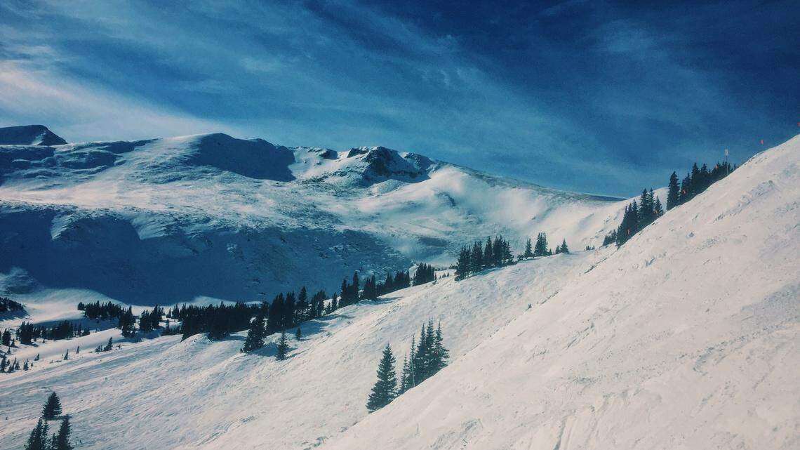 A father and daughter from California were hurt in a skiing collision with a ski biker, who took off after the crash, Colorado officials said.