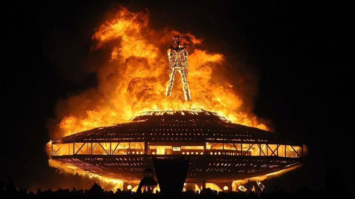 Burning Man founder Larry Harvey remains hospitalized in critical condition after suffering a stroke. The Burning Man organization on Monday said Harvey suffered a massive stroke on April 4. His prognosis is unknown, but the group says he is â€œreceiving excellent round-the-clock medical care.