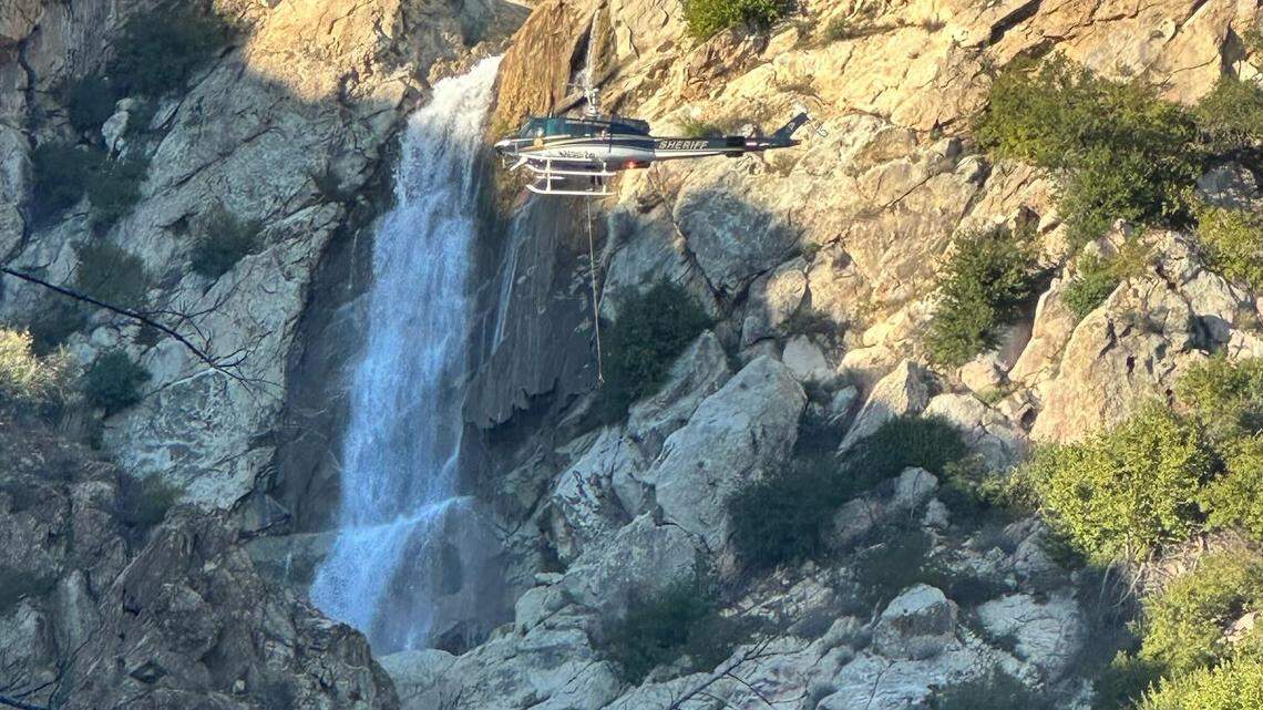 On Feb. 10, an injured 28-year-old was airlifted from Tangerine Falls near Montecito, California, after falling 30 feet, rescuers said.