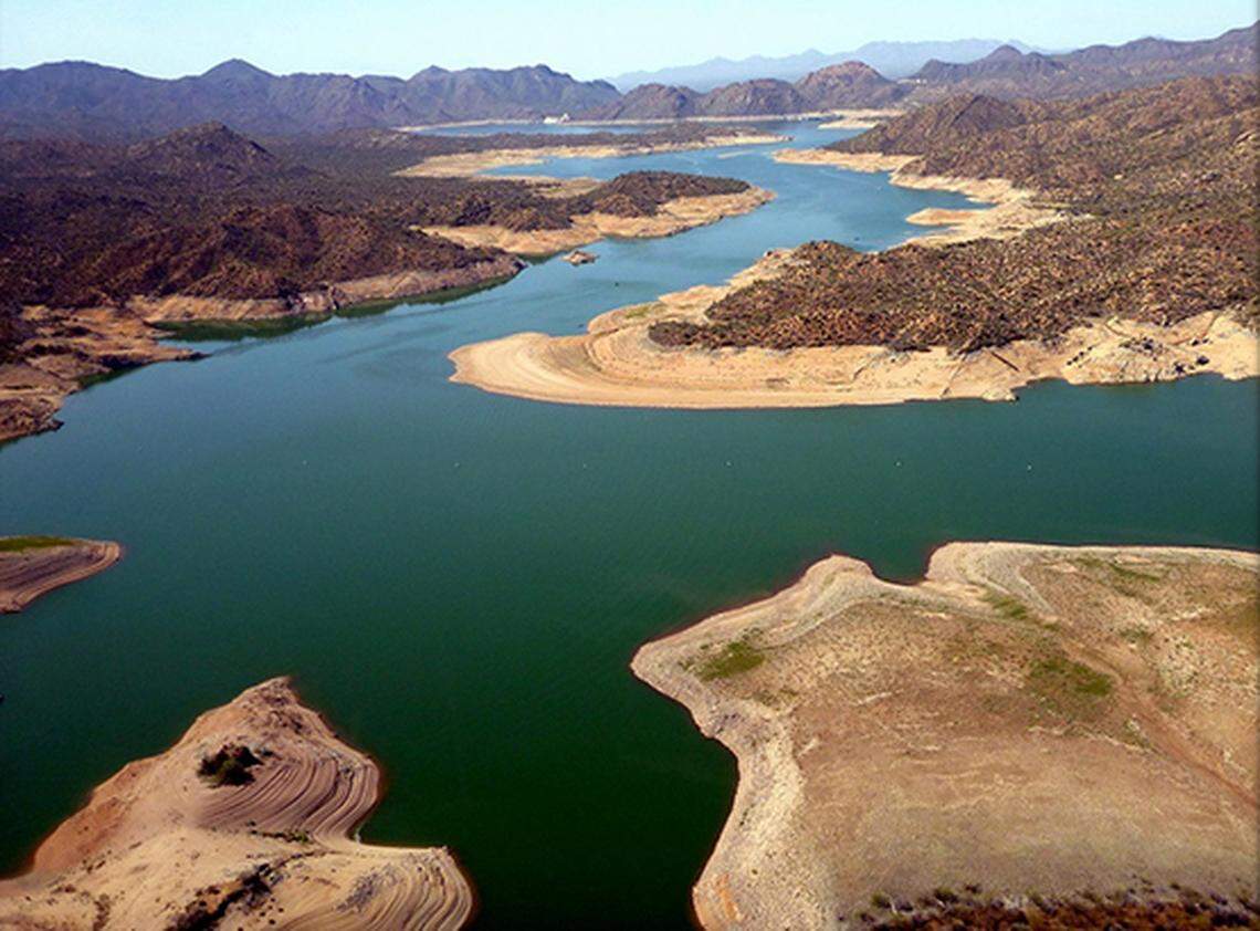 This photo shows Bartlett Lake.