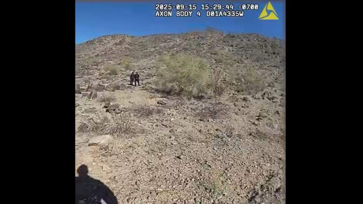 A lost hiker was rescued after someone heard her screams, Phoenix police say.