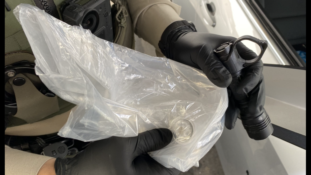 The woman shipped a package that included an Apple AirTag inside to herself, California deputies say.