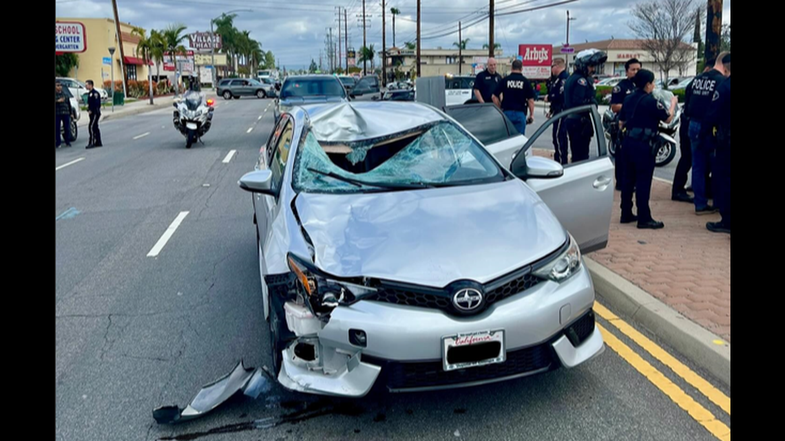 A man with five prior driving under the influence convictions was charged with murder after fatally striking a man crossing a California street, officials say.