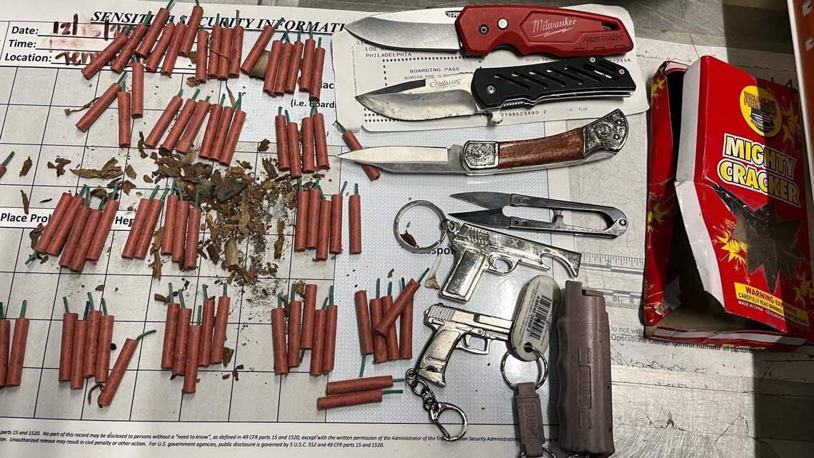 When agents opened the luggage, they were “shocked” at the contents, officials said.