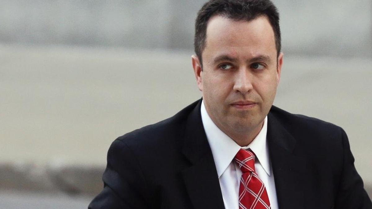 In this Nov. 19, 2015 file photo, former Subway pitchman Jared Fogle arrives at the federal courthouse in Indianapolis.