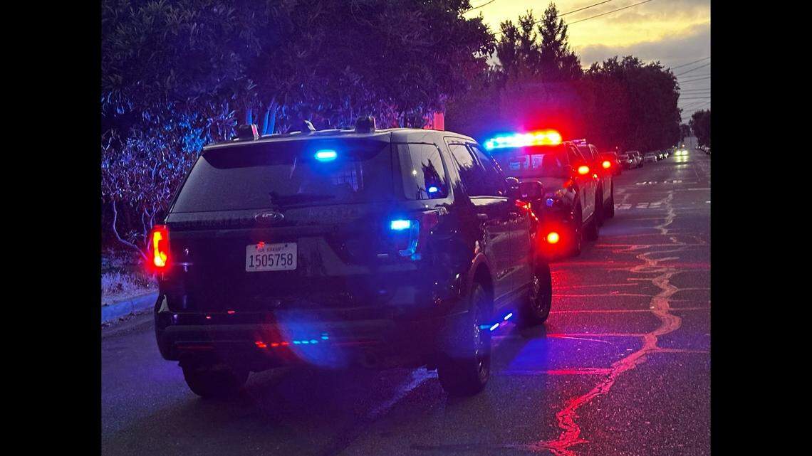 Several law enforcement agencies in Southern California were enlisted to help track down a man suspected of killing his girlfriend hundreds of miles away.