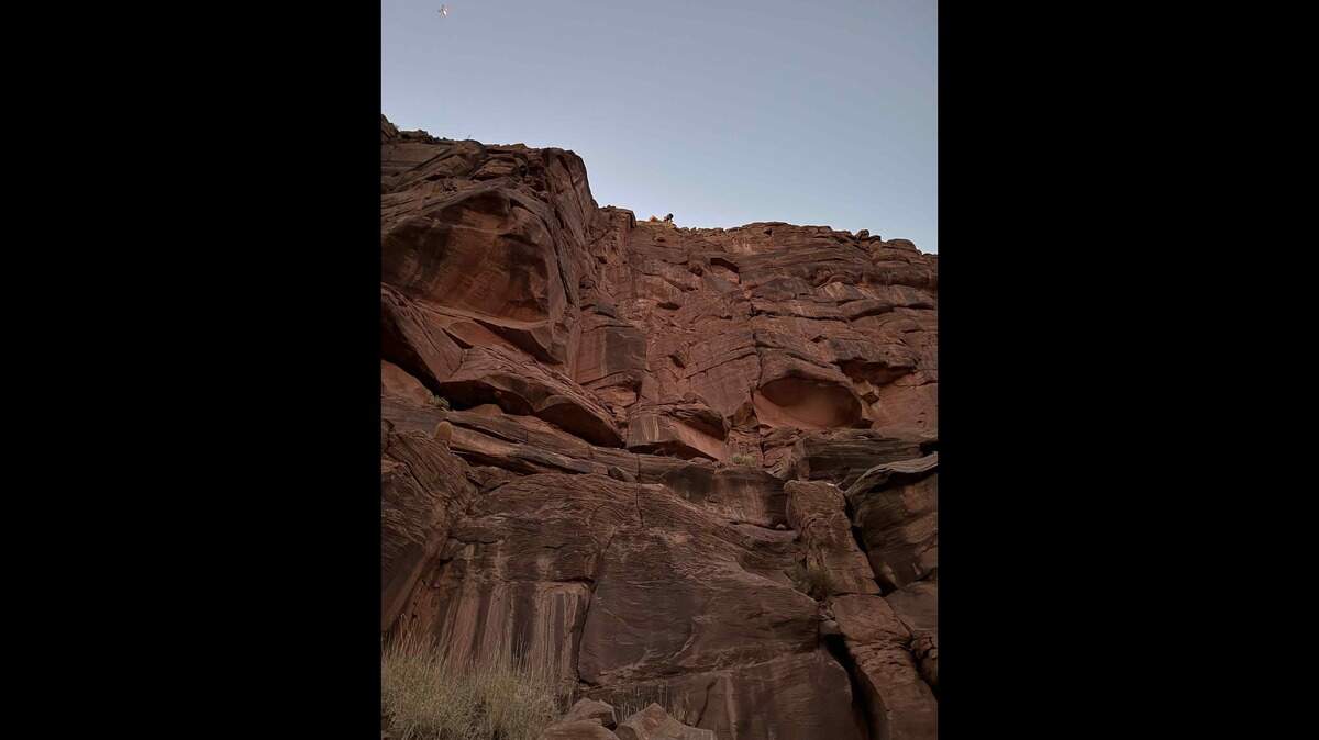 The man fell from the Guano Point viewpoint at about 2 p.m. Thursday, Nov. 6.