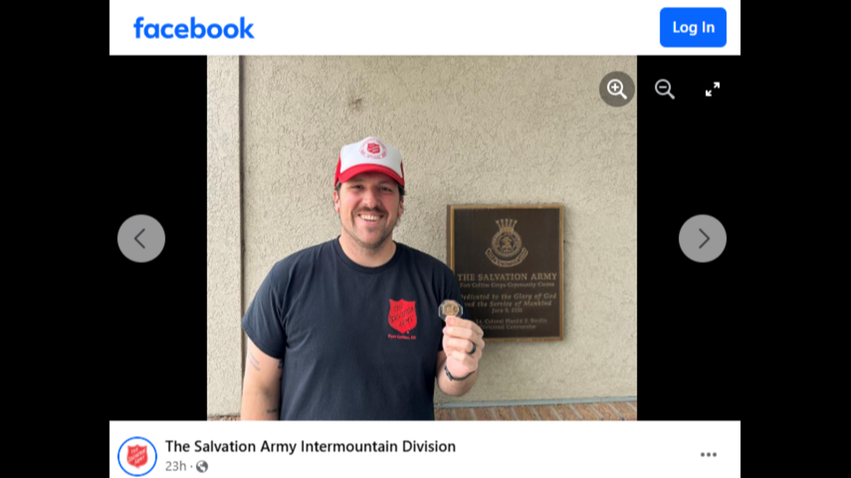 A gold coin worth thousands of dollars was dropped into red kettle for The Salvation Army in Colorado, officials said.