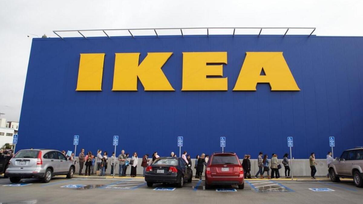Shoppers stand in line for the grand opening of the new IKEA store in Burbank, California, on Feb. 8, 2017. IKEA was the No. 1 most requested store by Fresno Bee readers in our poll. 