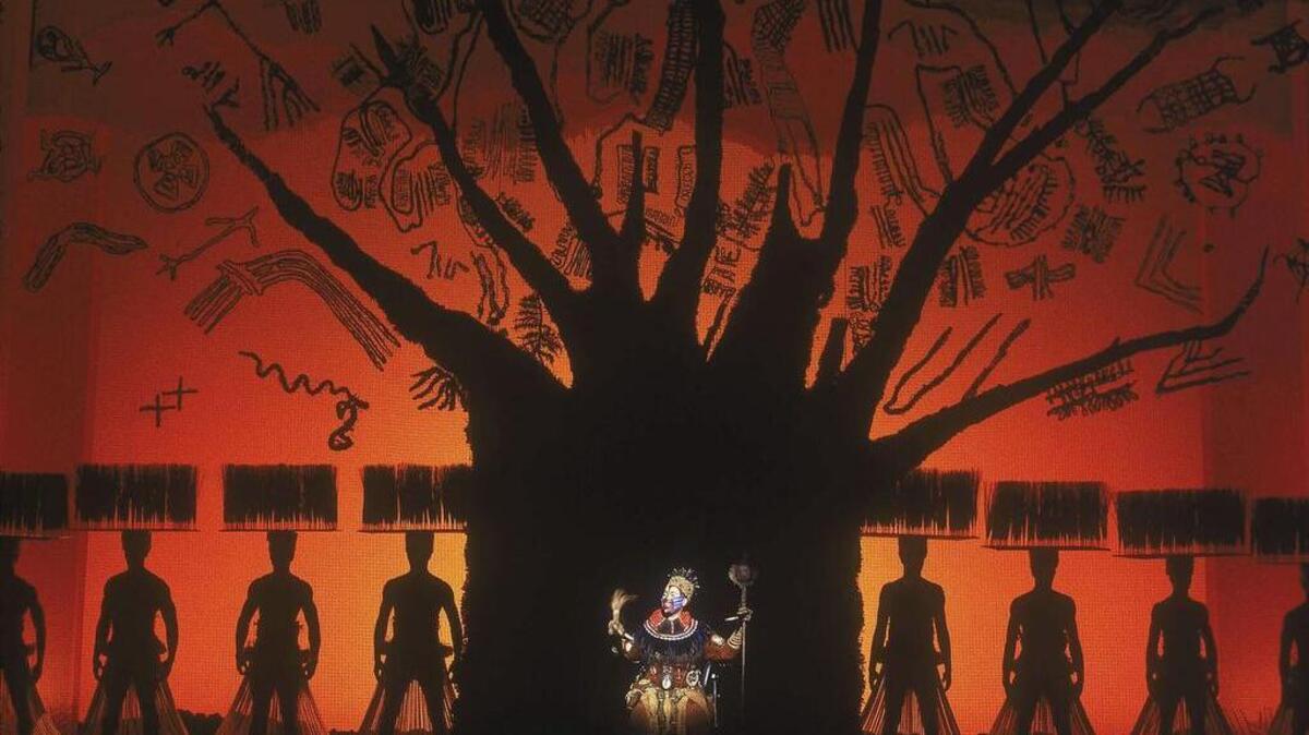 The Tree of Life from “The Lion King” National Tour.