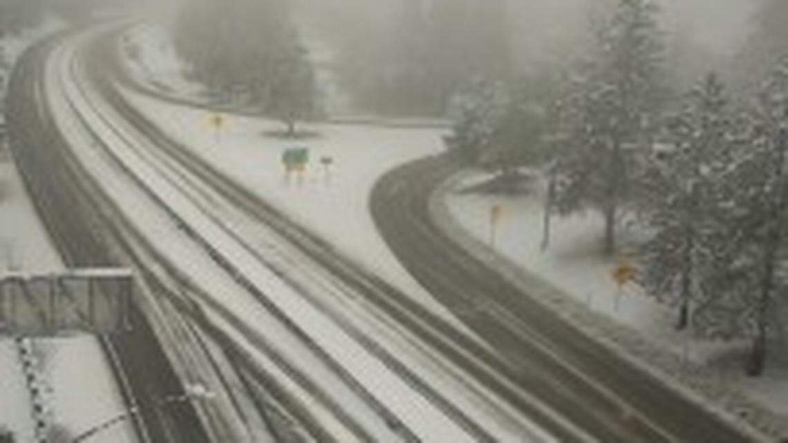 Snow elevations plunge as storm keeps highways snarled. ‘The mountain is winning’